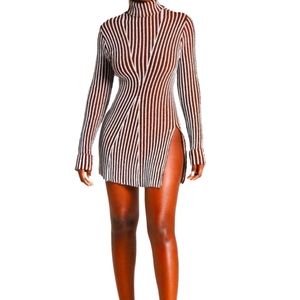 Hanifa Cici Mini Knit Dress